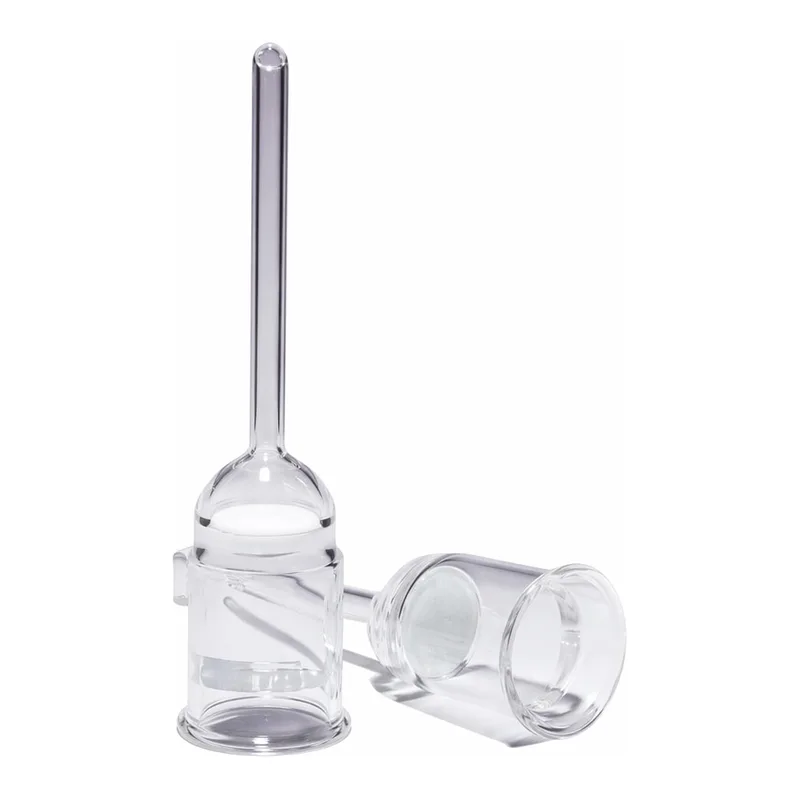 Merck Pyrex Büchner filter funnels with sintered disc