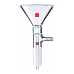 Merck Synthware filter funnel with fritted disc