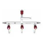 Merck Aldrich single bank manifolds with high-vacuum PTFE valves