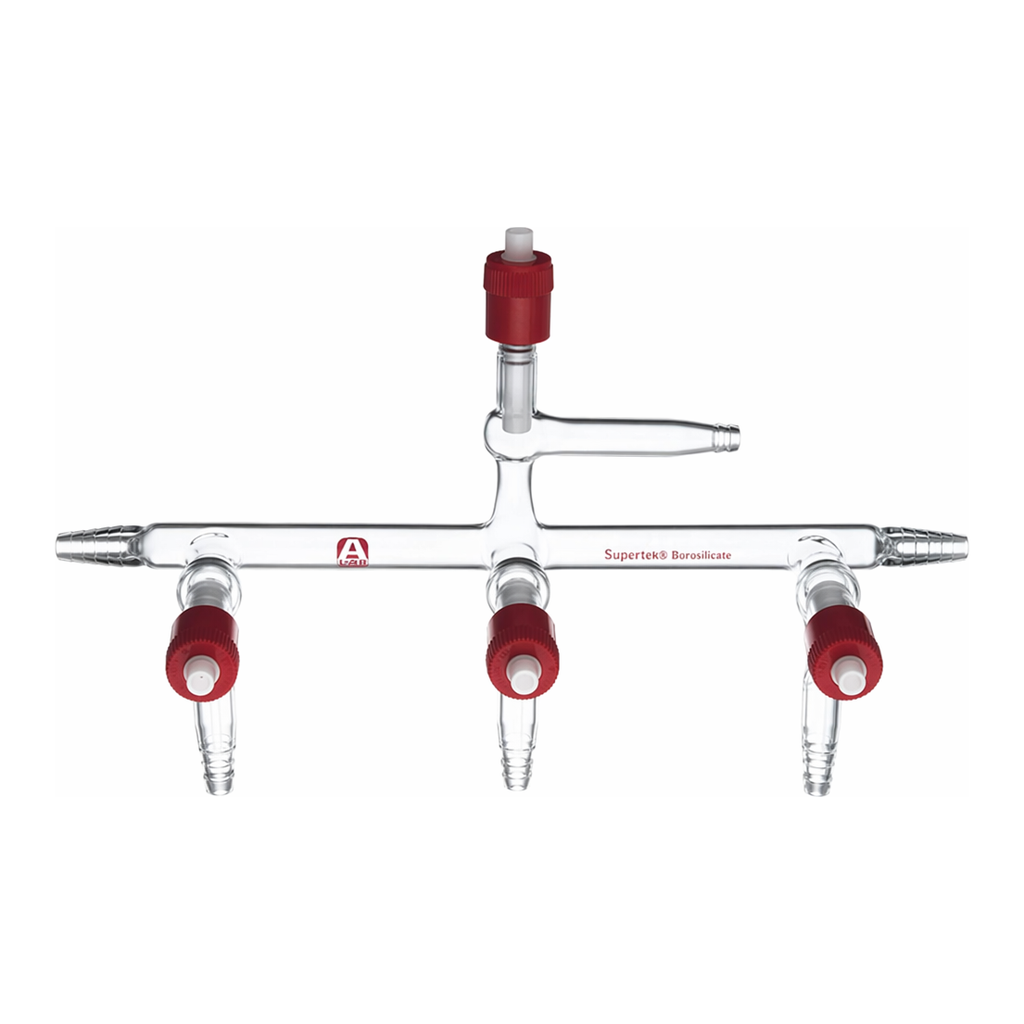 Merck Aldrich single bank manifolds with high-vacuum PTFE valves