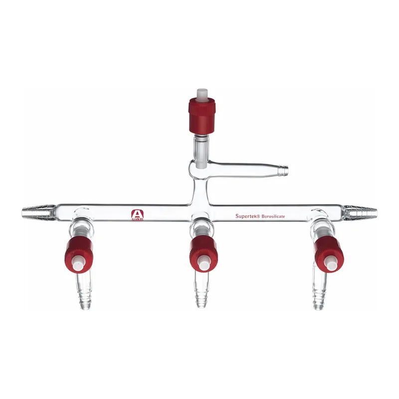 Merck Aldrich single bank manifolds with high-vacuum PTFE valves