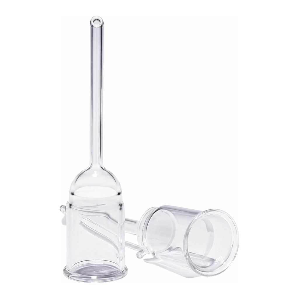 Merck Pyrex Büchner filter funnels with sintered disc