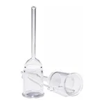 Merck Pyrex Büchner filter funnels with sintered disc
