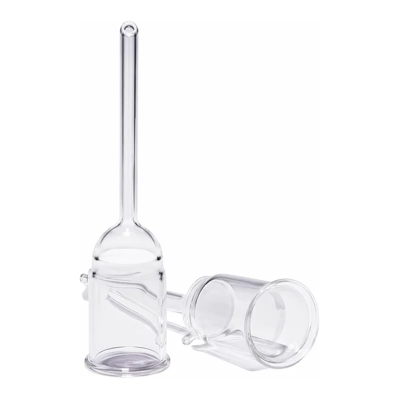 Merck Pyrex Büchner filter funnels with sintered disc