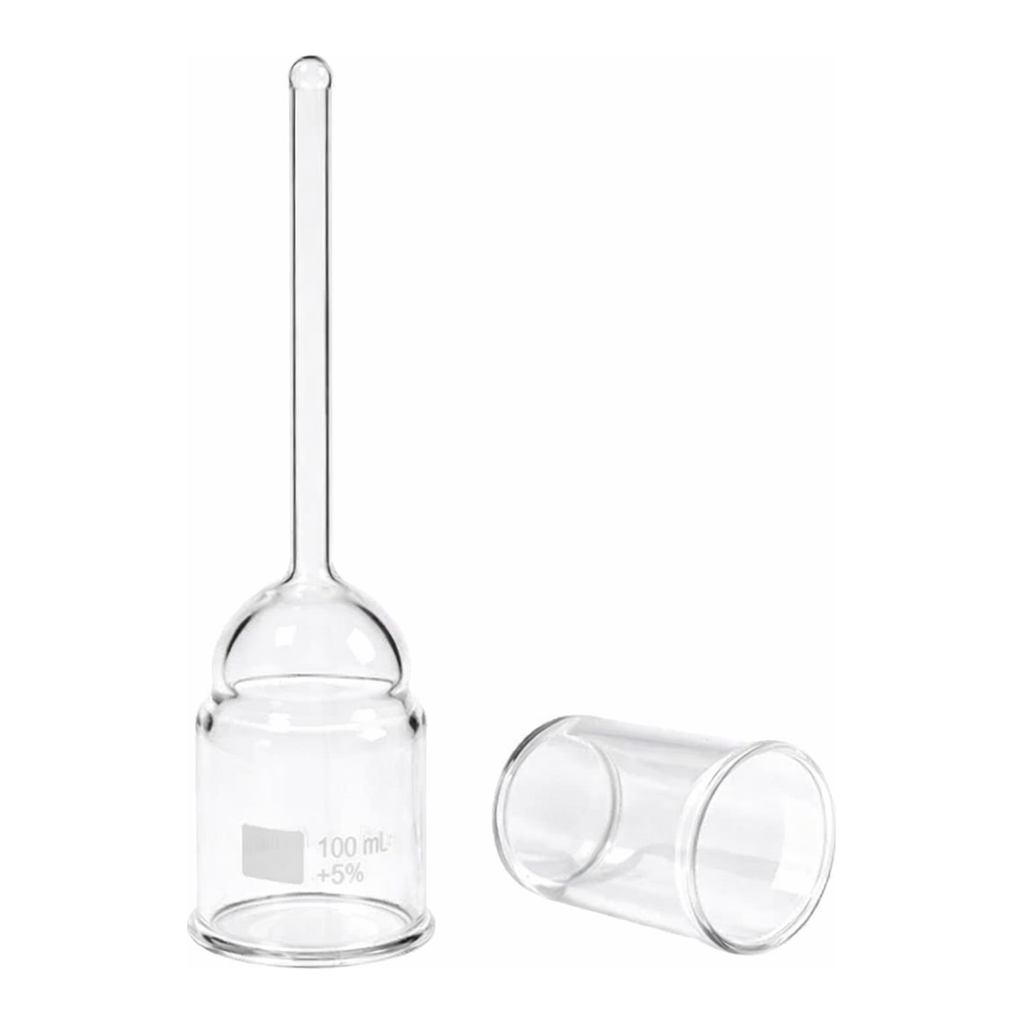 Merck Pyrex Büchner filter funnels with sintered disc