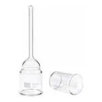 Merck Pyrex Büchner filter funnels with sintered disc