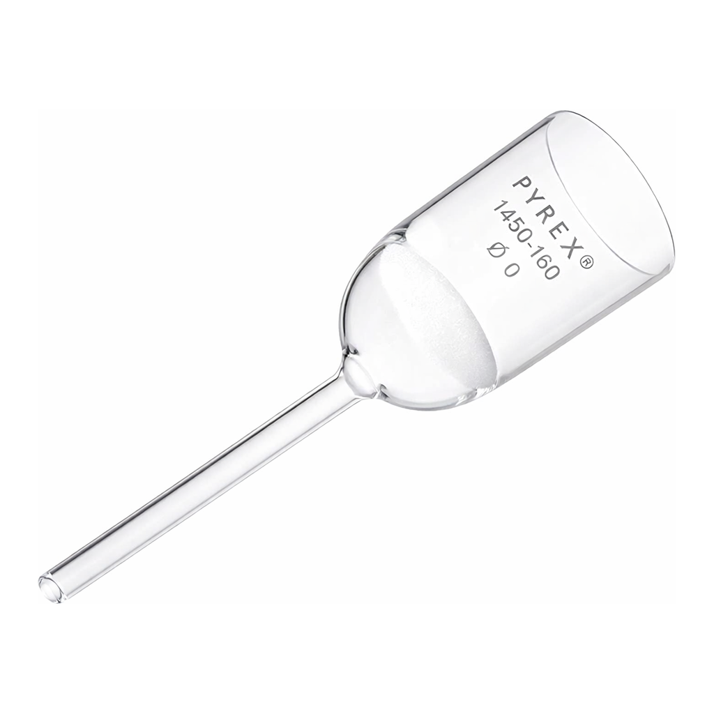 Merck Pyrex Buchner funnel with fritted disc