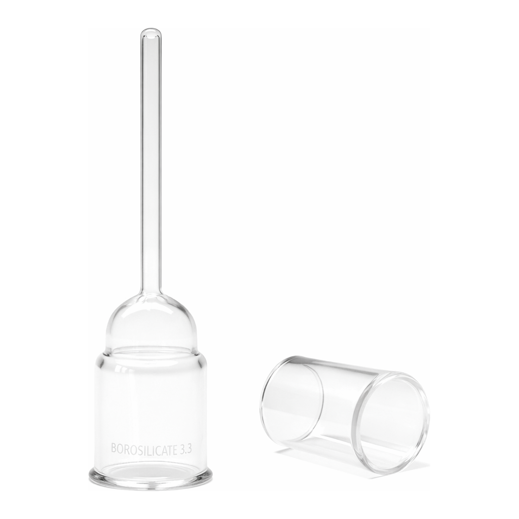 Merck Pyrex Büchner filter funnels with sintered disc