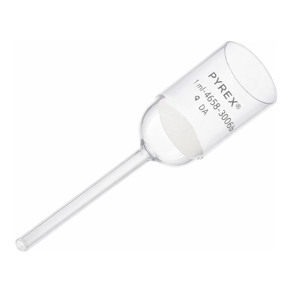 Merck Pyrex Buchner funnel with fritted disc