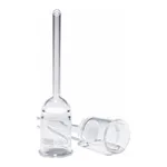Merck Pyrex Büchner filter funnels with sintered disc