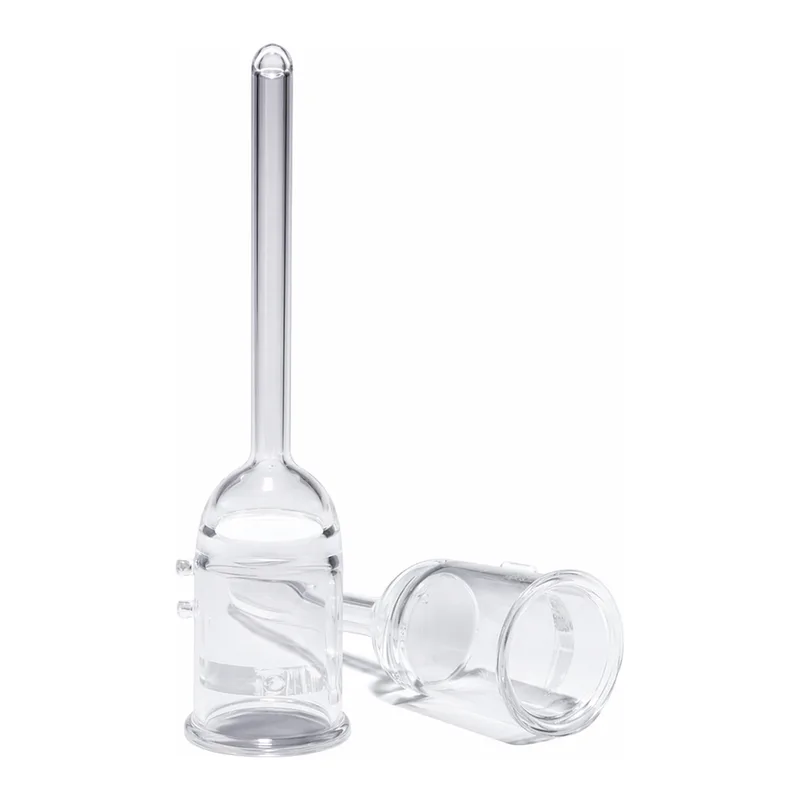 Merck Pyrex Büchner filter funnels with sintered disc