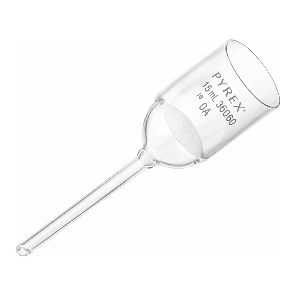 Merck Pyrex Buchner funnel with fritted disc