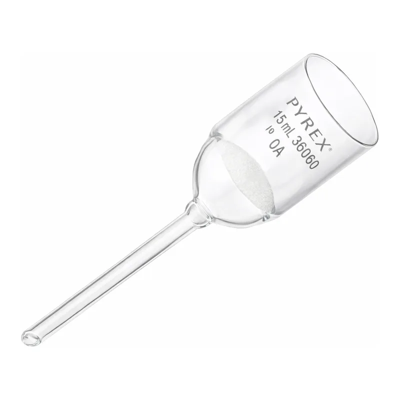 Merck Pyrex Buchner funnel with fritted disc