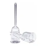 Merck Pyrex Büchner filter funnels with sintered disc