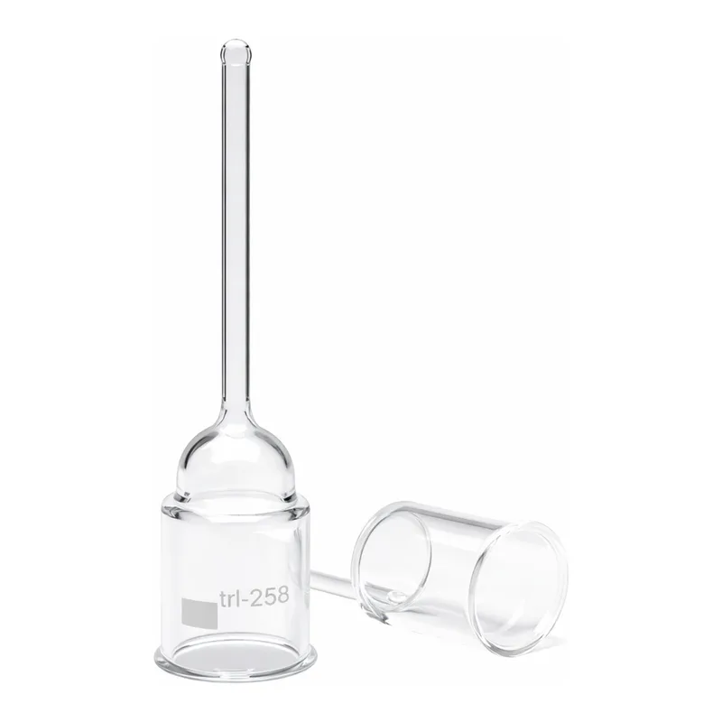 Merck Pyrex Büchner filter funnels with sintered disc