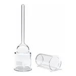 Merck Pyrex Büchner filter funnels with sintered disc