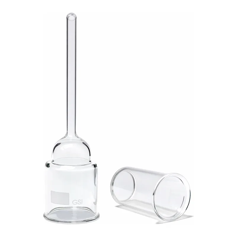 Merck Pyrex Büchner filter funnels with sintered disc