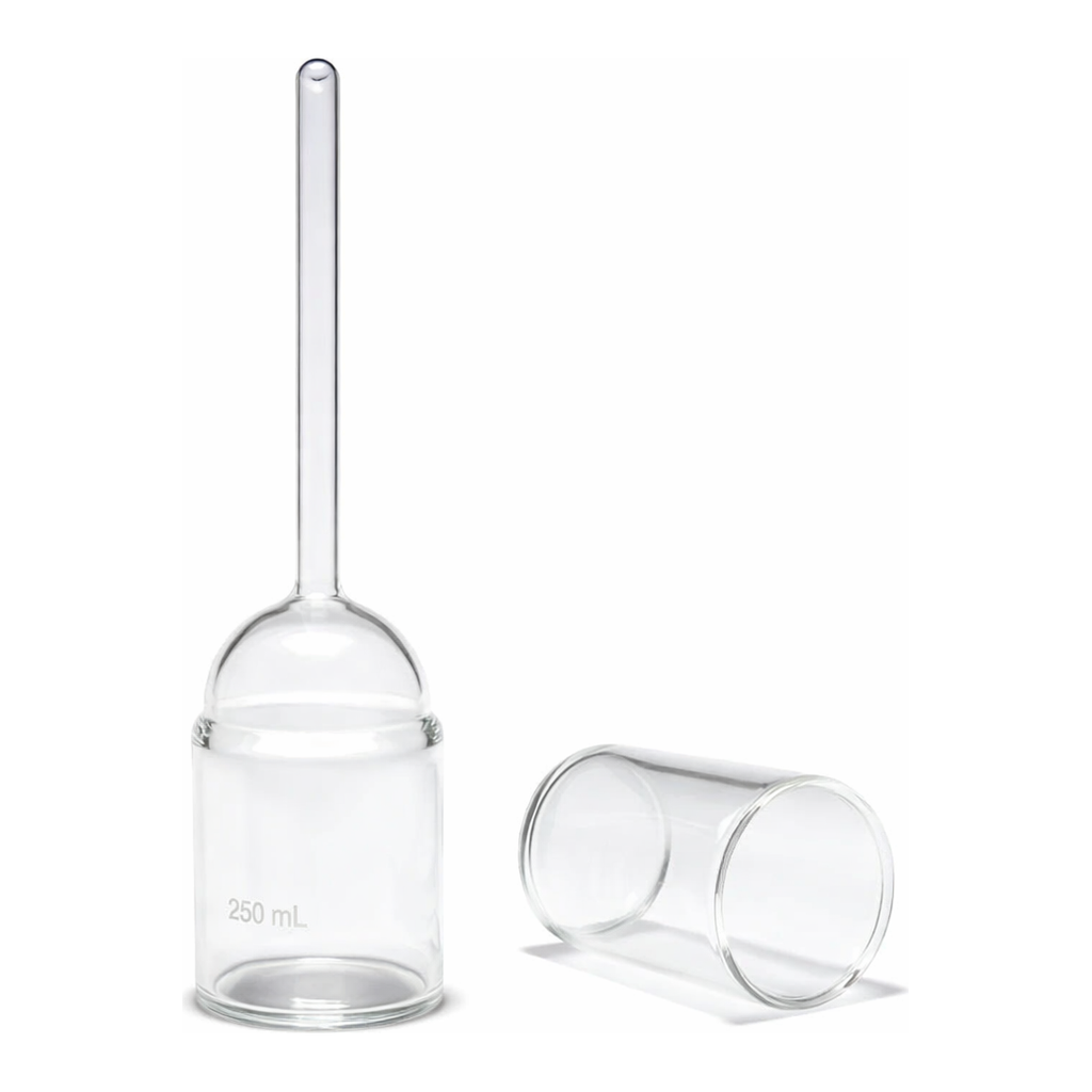 Merck Pyrex Büchner filter funnels with sintered disc