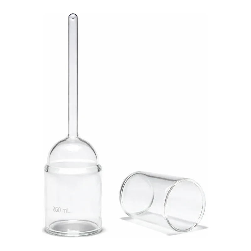 Merck Pyrex Büchner filter funnels with sintered disc
