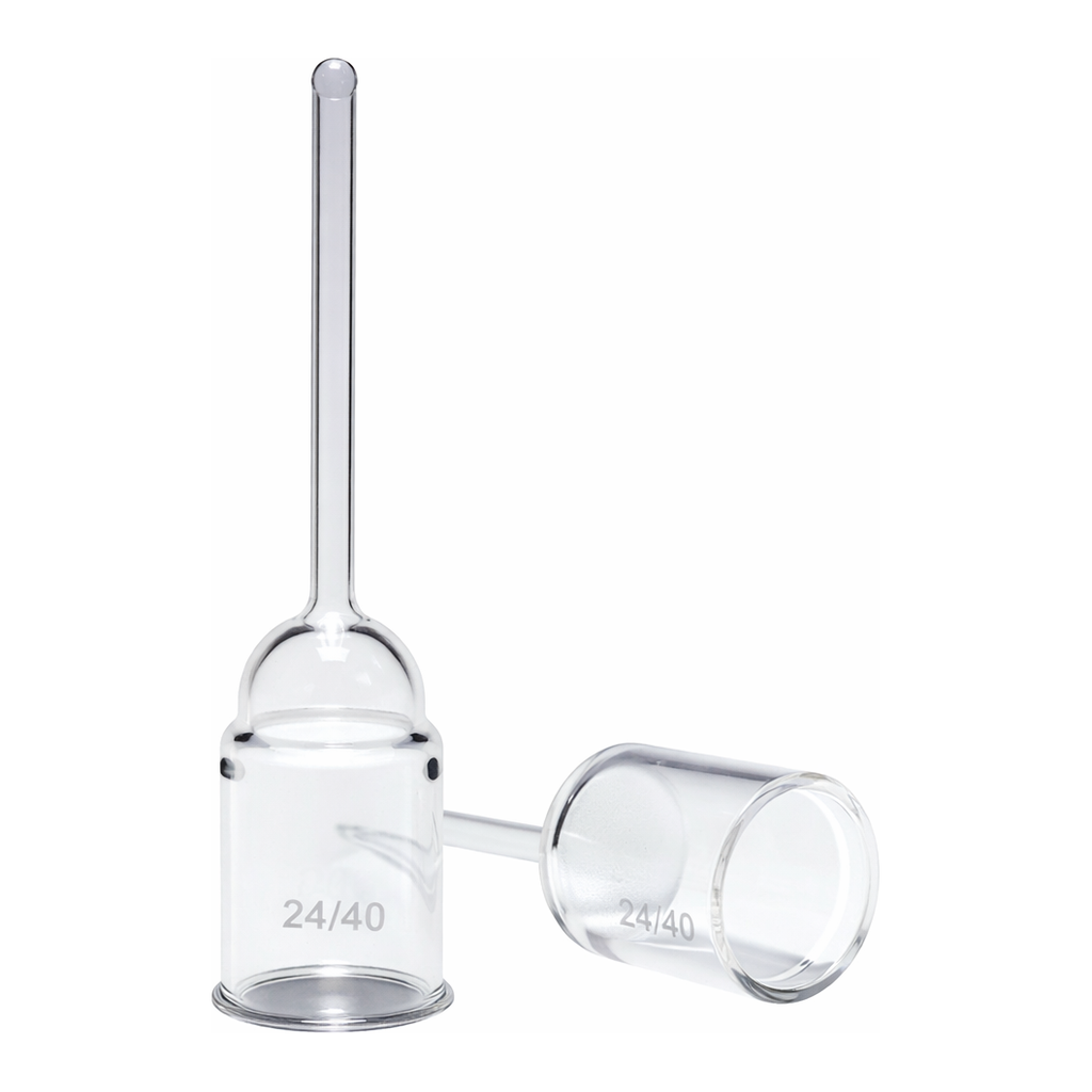 Merck Pyrex Büchner filter funnels with sintered disc