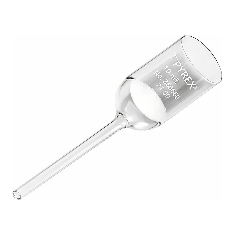 Merck Pyrex Buchner funnel with fritted disc