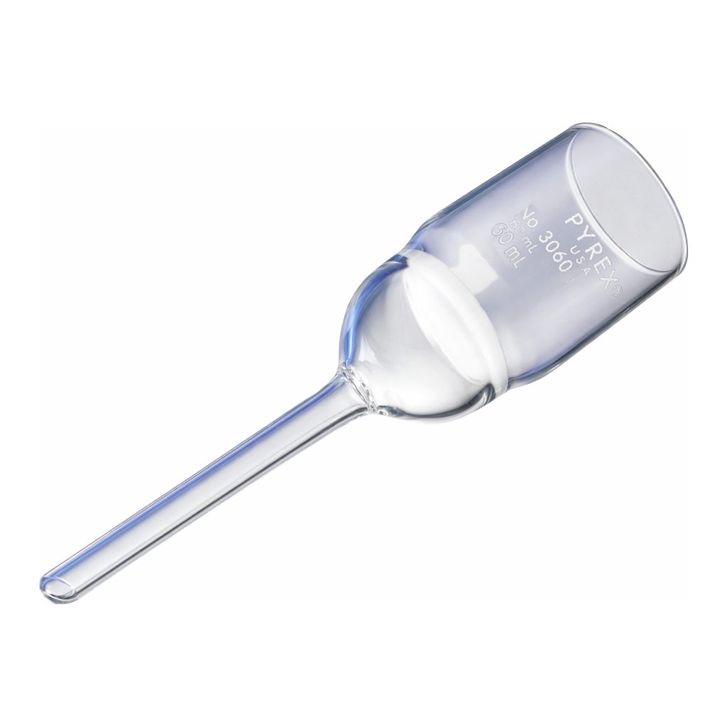 Merck Pyrex Buchner funnel with fritted disc