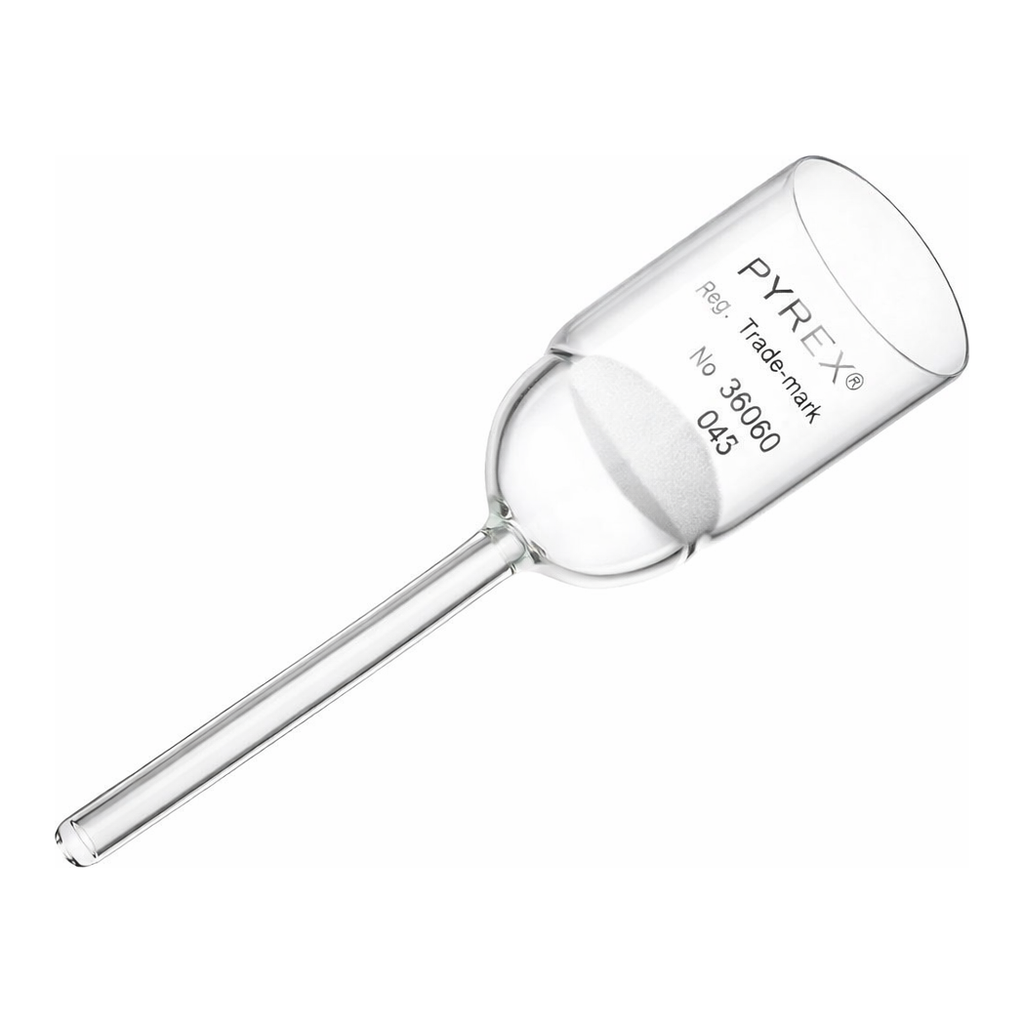 Merck Pyrex Buchner funnel with fritted disc