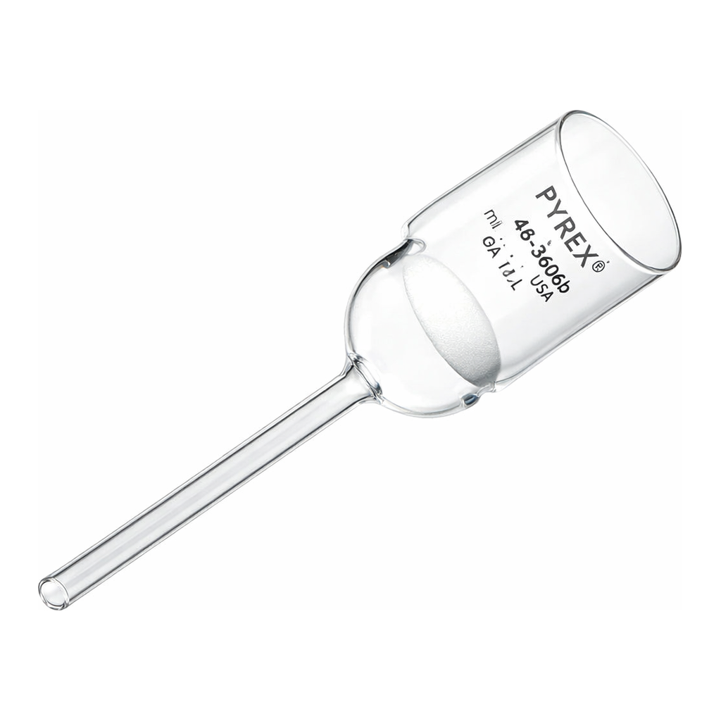 Merck Pyrex Buchner funnel with fritted disc