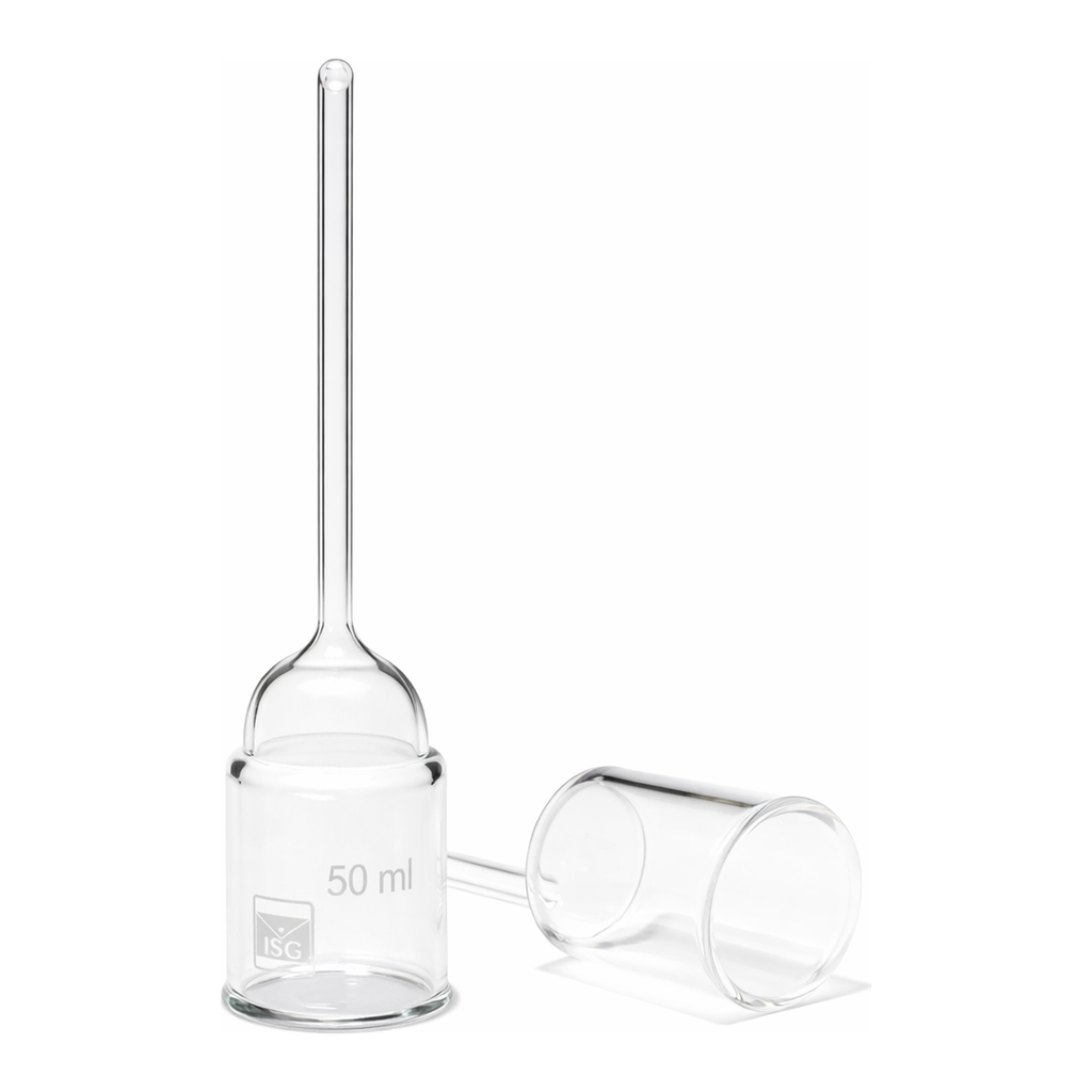 Merck Pyrex Büchner filter funnels with sintered disc