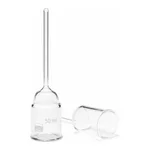 Merck Pyrex Büchner filter funnels with sintered disc