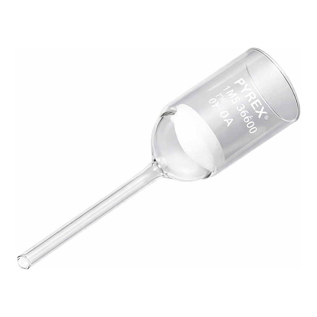 Merck Pyrex Buchner funnel with fritted disc