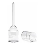 Merck Pyrex Büchner filter funnels with sintered disc