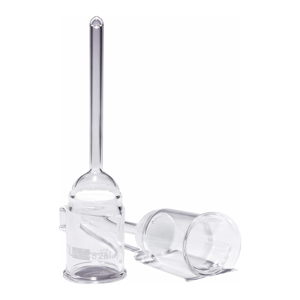 Merck Pyrex Büchner filter funnels with sintered disc