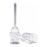 Merck Pyrex Büchner filter funnels with sintered disc