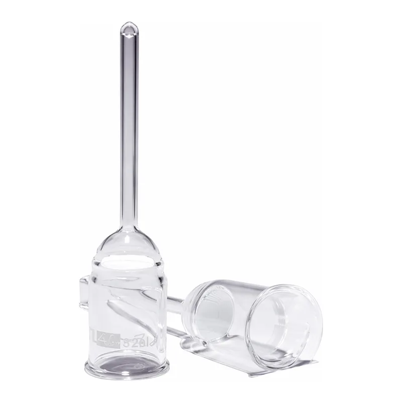Merck Pyrex Büchner filter funnels with sintered disc