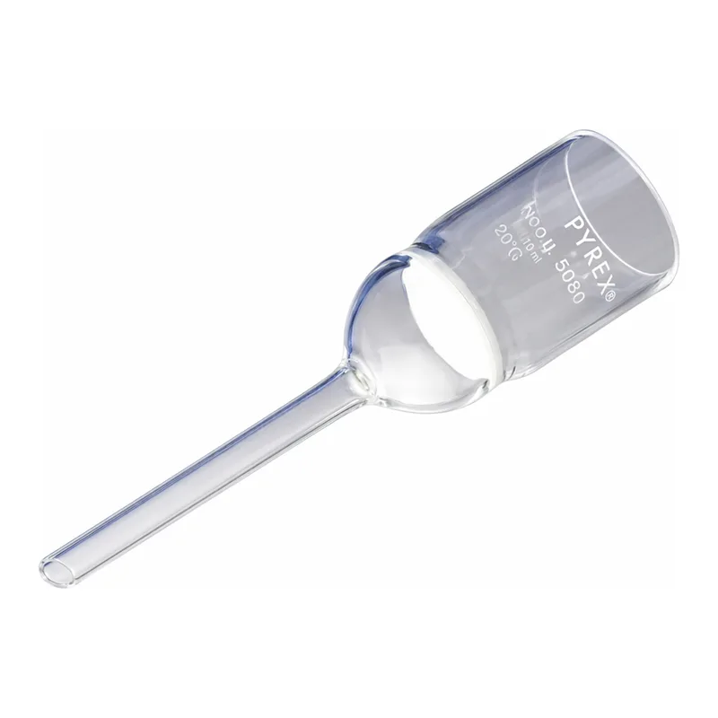 Merck Pyrex Buchner funnel with fritted disc