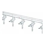 Merck Synthware all-glass vacuum/inert gas manifold with solid high vacuum stopcocks