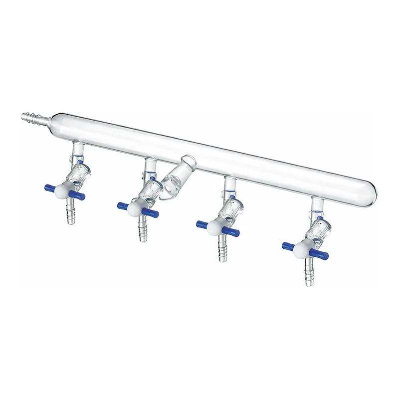 Merck Synthware nitrogen/argon line manifold with PTFE stopcocks