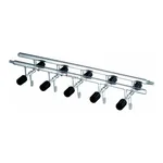 Merck Synthware Vacuum/Inert Gas Manifold with double bank and high vacuum valves