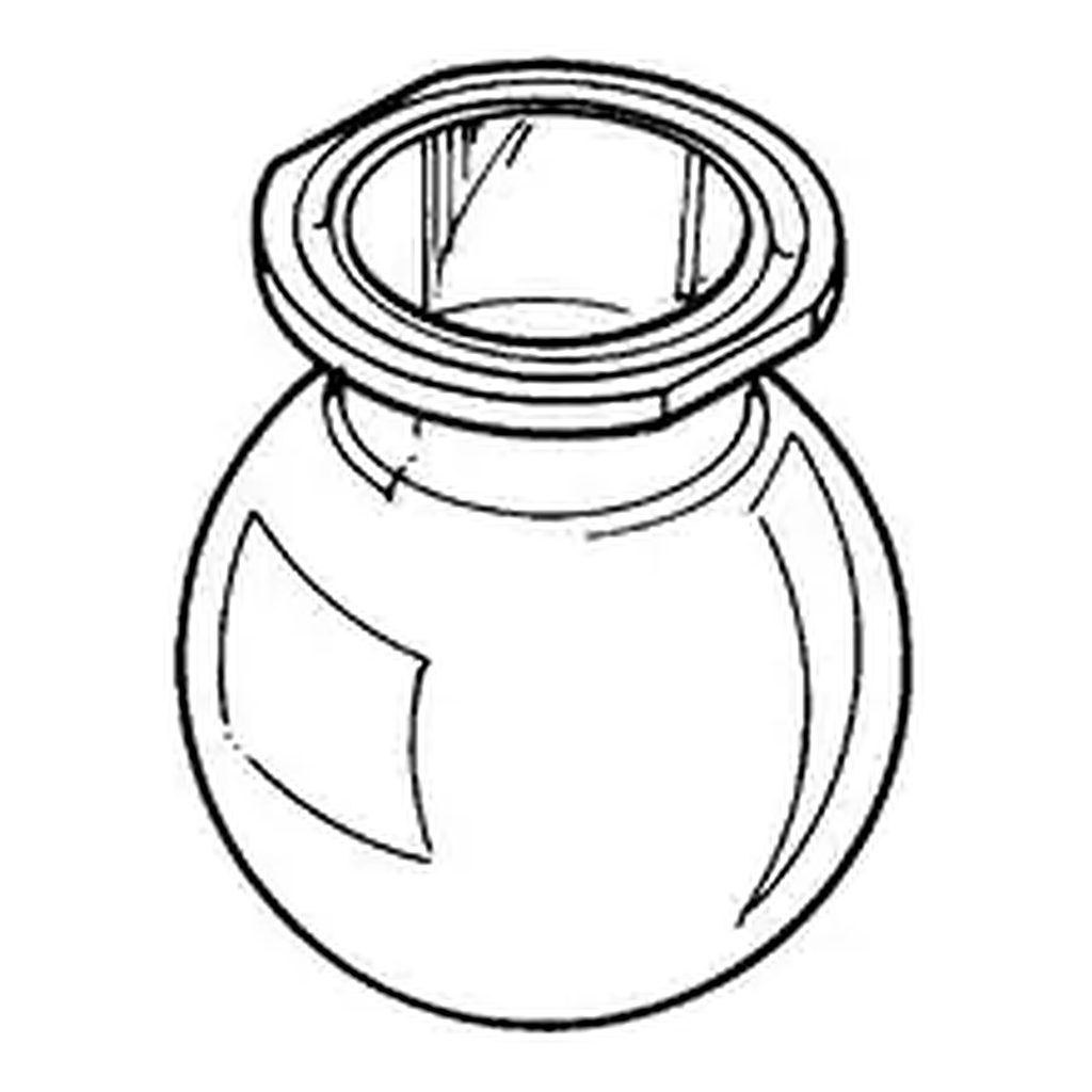 Merck Ace Rotary-evaporator/freeze-drying flask