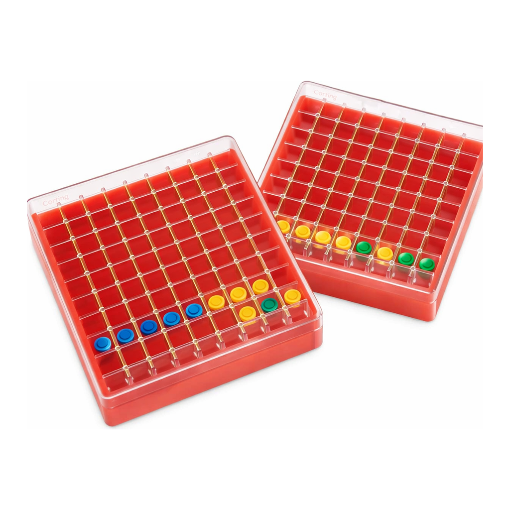 Merck Corning cryogenic boxes, racks & trays