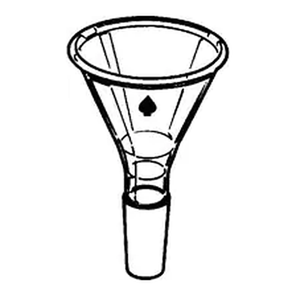 Merck ACE heavy-wall powder funnels