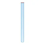 Merck Ace gas dispersion tube with porous fritted glass tip