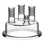 Merck Ace reaction flask head w/ thermometer joint