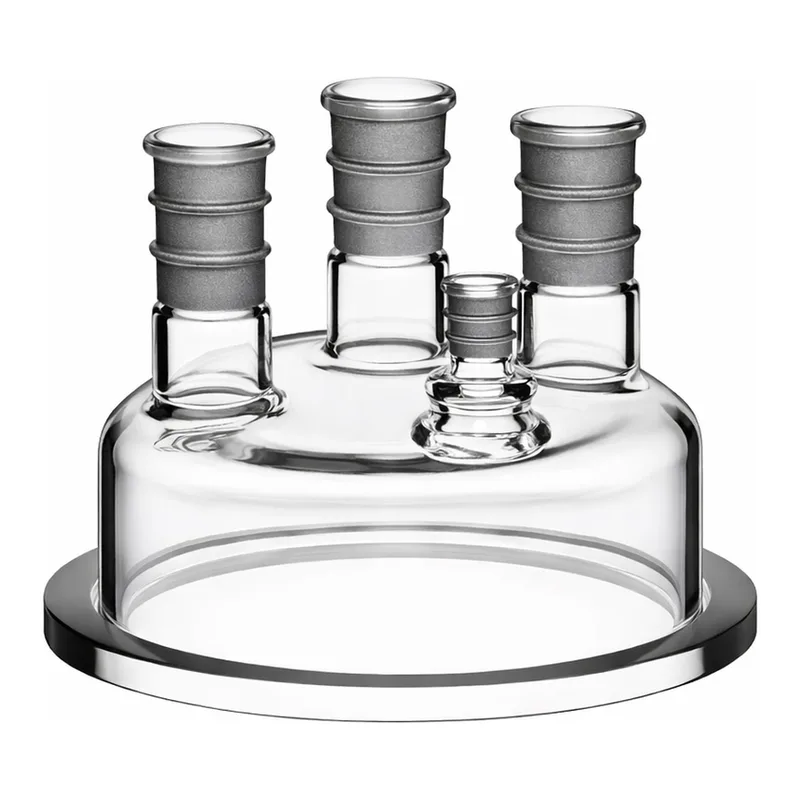 Merck Ace reaction flask head w/ thermometer joint