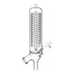 Merck Ace rotary evaporator condenser complete `V` assembly