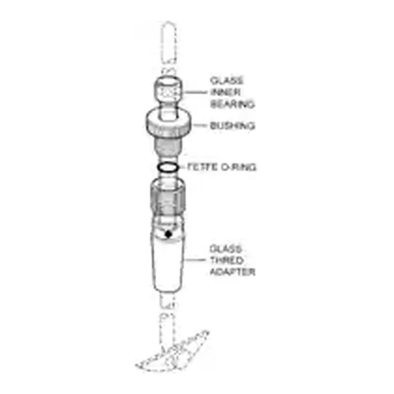 Merck Ace Trubore 3-piece glass stirrer bearing