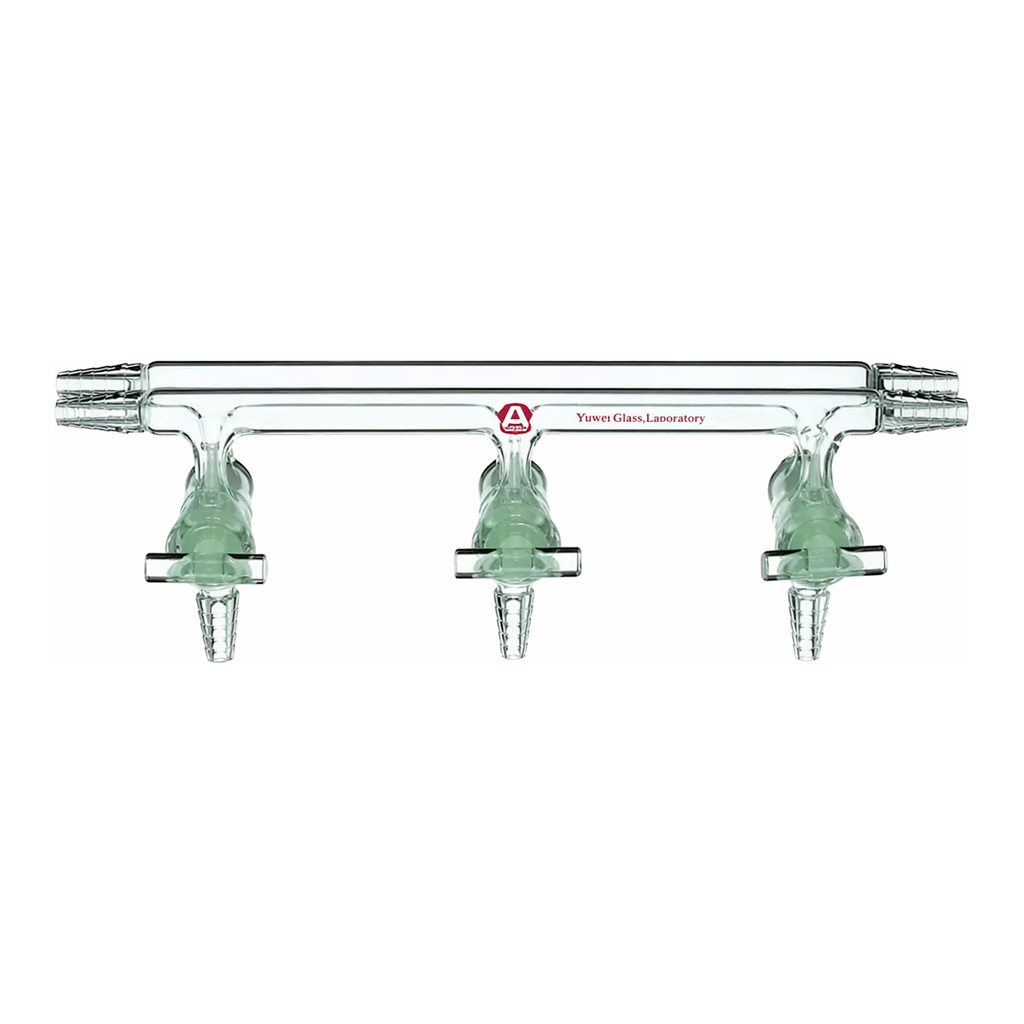 Merck Aldrich dual bank manifold with glass stopcocks