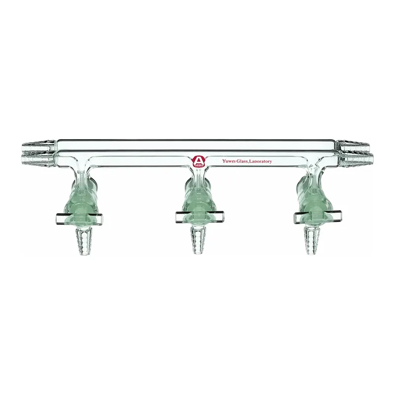 Merck Aldrich dual bank manifold with glass stopcocks