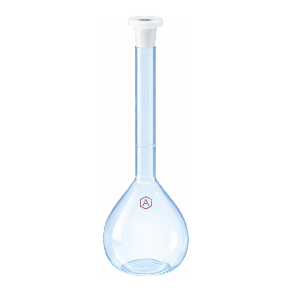 Merck Aldrich Essentials volumetric flask, class A, meets ASTM E288
